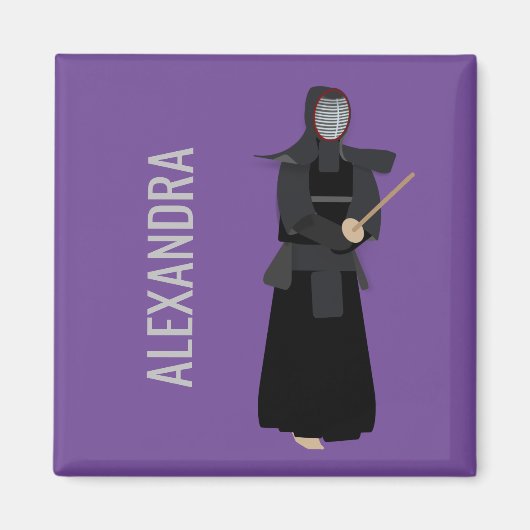 剣道 マグネット (正面)