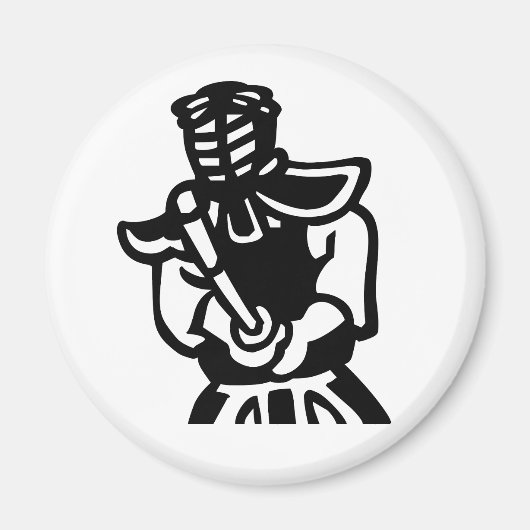 剣道 マグネット (正面)