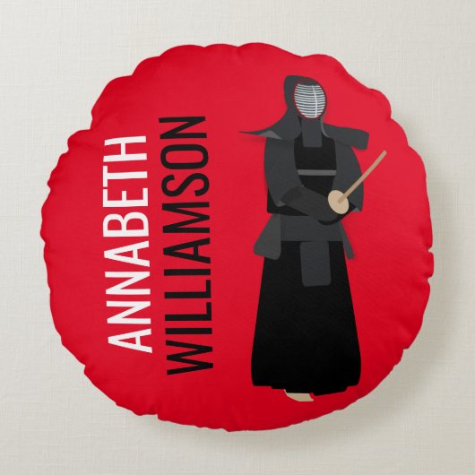 剣道 ラウンドクッション (正面)