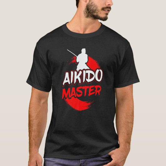 剣道 合気道 マスター 剣術 日本 日本 武術 Tシャツ (正面)