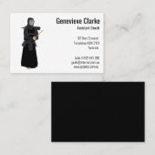 剣道 名刺 (正面/裏面)