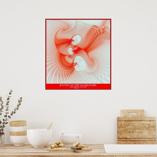 剣闘士たちの戦い ポスター (キッチン)