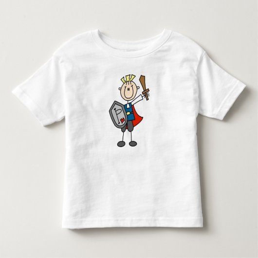 剣魅力的付き王子 トドラーTシャツ (正面)