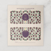 剣&シールド中世ファンタジーモノグラム結婚ズ プレイスカード (外部開封)