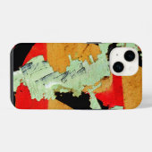 剥がれたポスター iPhoneケース (裏面横)