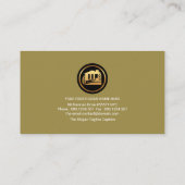 剥がれ石膏古れんが石壁石造 名刺 (裏面)