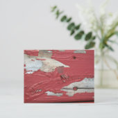 剥げたペイントのポストカード ポストカード (スタンド正面)