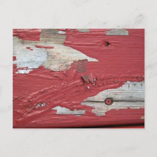 剥げたペイントのポストカード ポストカード (正面)