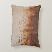 剥絵を描がれ、錆びた壁の質感。 アクセントクッション (裏面(縦))