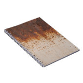 剥絵を描がれ、錆びた壁の質感。 ノートブック (右側)