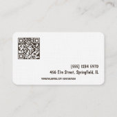 剥製機カスタムQR 名刺 (裏面)