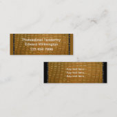 剥製術の名刺 スキニー名刺 (正面/裏面)