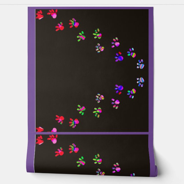 剥離とスティック壁紙18 -足 壁紙 (ほどく)