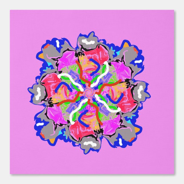 剥離とスティック壁紙8 - Quads 壁紙 (正面)