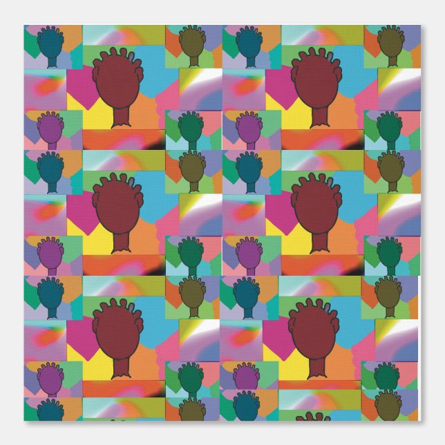 剥離と貼り付け壁紙3 -顔 壁紙 (正面)