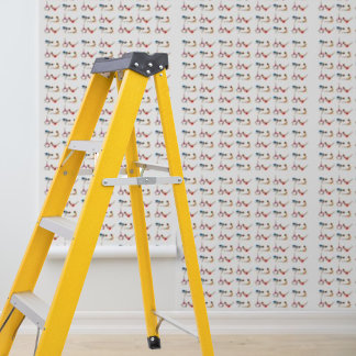 剥離及びスティック壁紙ヨガカラフルエクササイズ 壁紙