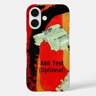 剥離壁広告 iPhone 16ケース