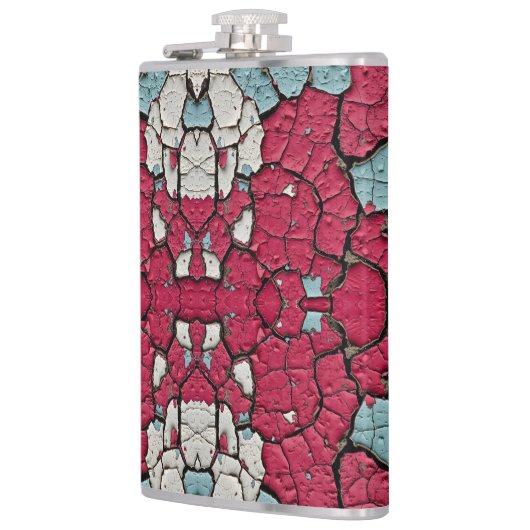 剥離層絵を描 フラスク (左)