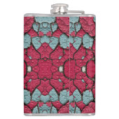 剥離層絵を描 フラスク (裏面)