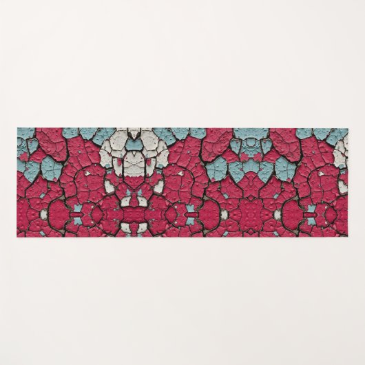 剥離層絵を描 ヨガマット (正面(横))