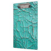 剥離絵を描素朴ターコイズティール（緑がかった色） クリップボード (左)