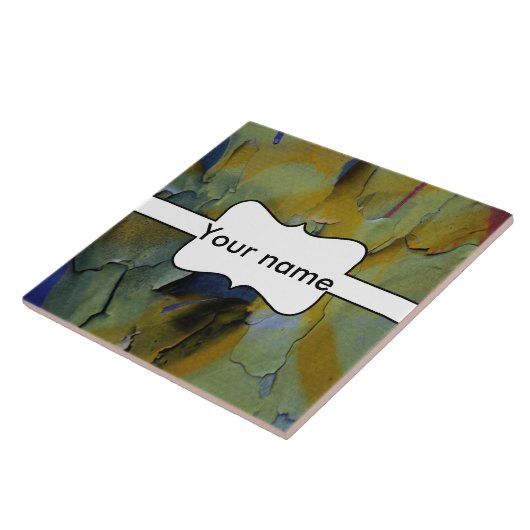 剥離絵を描 タイル (側面)