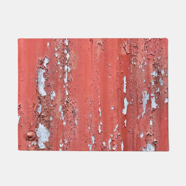 剥離絵を描 ドアマット (正面)