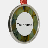 剥離絵を描 メタルオーナメント (右)