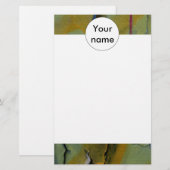 剥離絵を描 便箋 (正面/裏面)