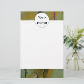 剥離絵を描 便箋 (スタンド正面)