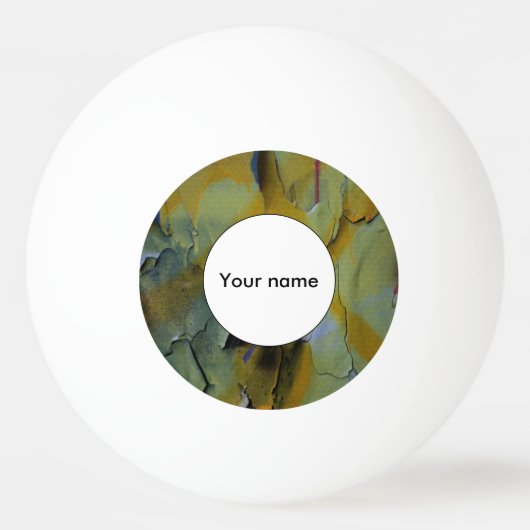 剥離絵を描 卓球ボール (正面)