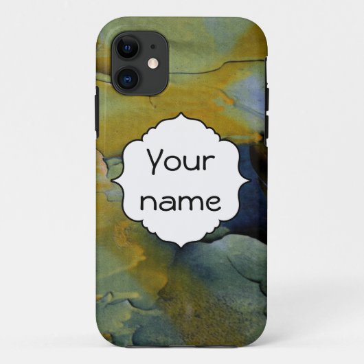 剥離絵を描 Case-Mate iPhoneケース (裏面)