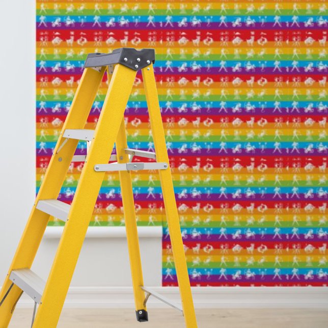 剥離貼り付け壁紙星占いシンボルや象徴 壁紙 (Peel and Stick Wallpaper Astrology Signs Wallpaper)