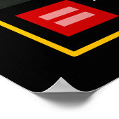 剥離 ポスター (角)