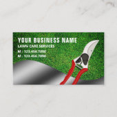 剪定ばさみ園芸造園気に芝 名刺 (正面)