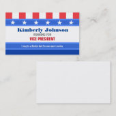 副大統領名刺 名刺 (正面/裏面)