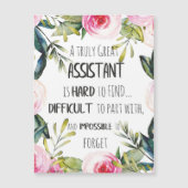 副感謝秘書ありがとう引用文 (正面)