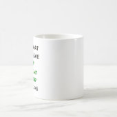 副支配人、第三素晴らし、 コーヒーマグカップ (中央)