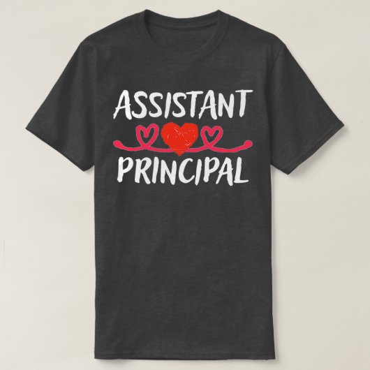 副校長ギフト学校校長12 Tシャツ (デザイン正面)