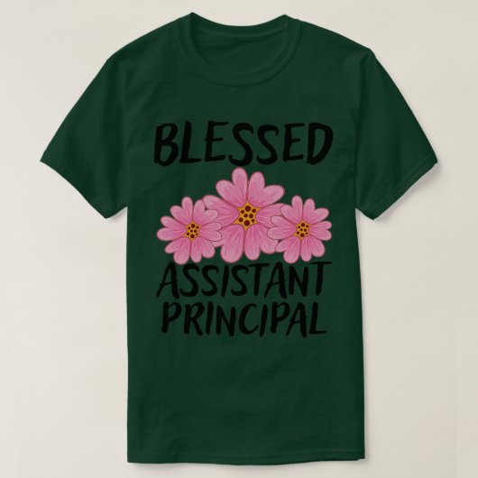 副校長ギフト学校長 Tシャツ (デザイン正面)