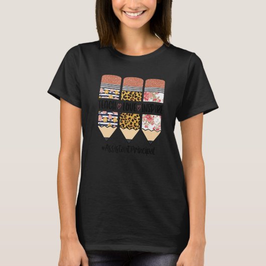 副校長新学期ラブ教えイン Tシャツ (正面)