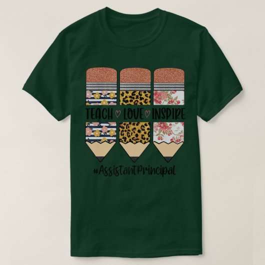 副校長新学期ラブ教えイン Tシャツ (デザイン正面)