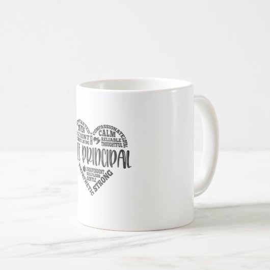 副校長、副校長 コーヒーマグカップ (正面右)