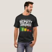 副検視官の電池寿命 Tシャツ (正面フル)