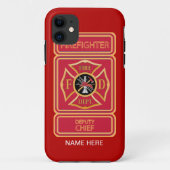 副消防署長 Case-Mate iPhoneケース (裏面)