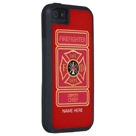 副消防署長 Case-Mate iPhoneケース (裏面/右)