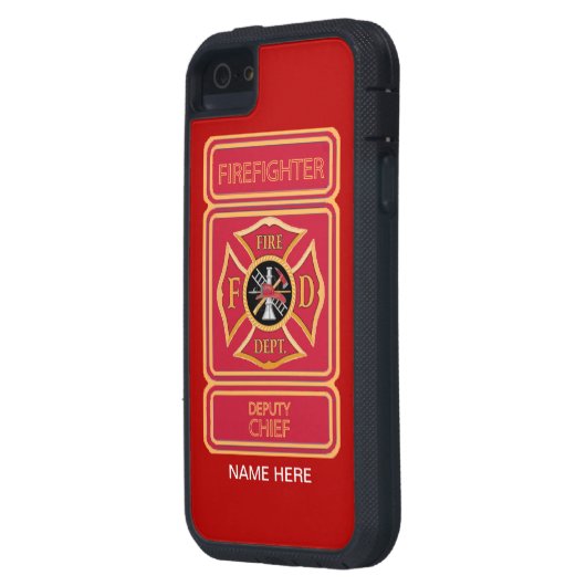 副消防署長 Case-Mate iPhoneケース (裏面左)