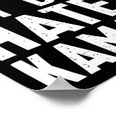 副社長も私の犬はKamala Harrisを嫌う ポスター (角)