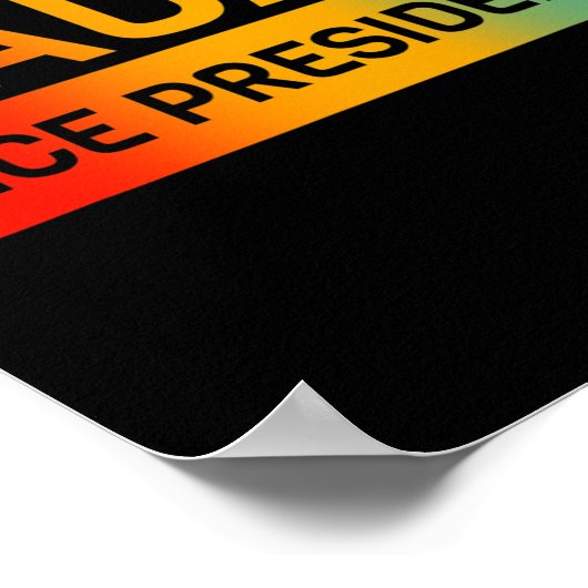 副社長2020 Kamala Harris ポスター (角)