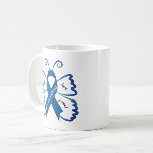 副腎の不十分: 私達はあなたのサポートを必要とします コーヒーマグカップ (正面左)